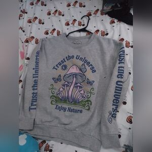 Grey Trust the Nature Sweater